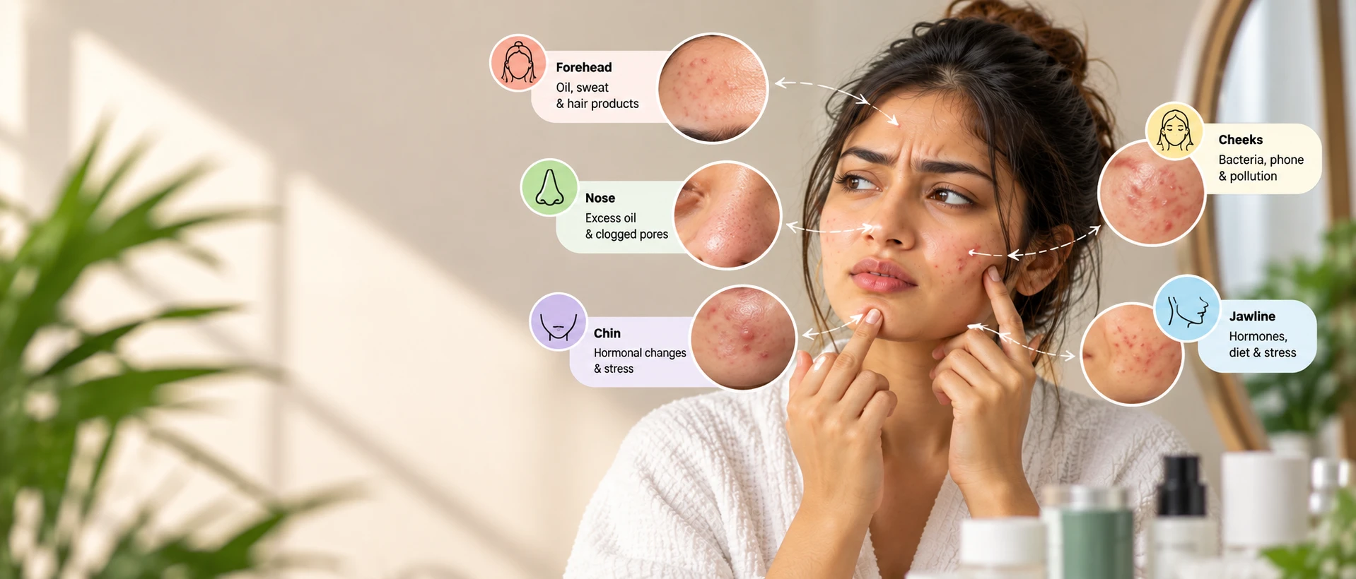 What Causes Acne on Different Parts of Your Face? A Complete Guide