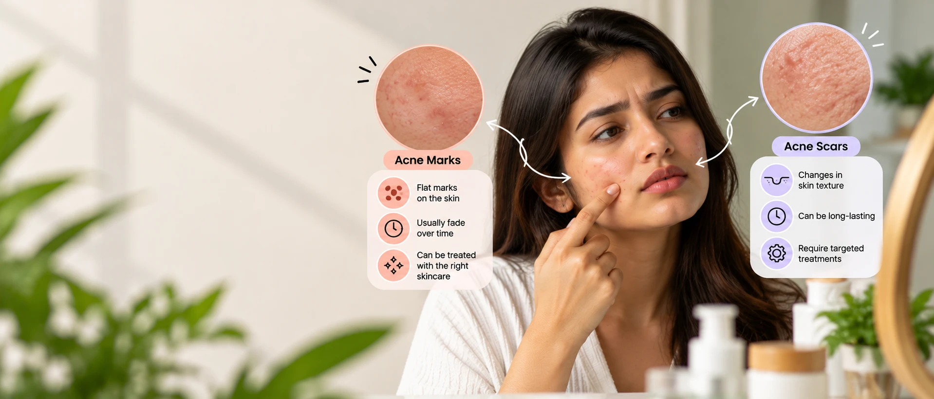 Acne Marks vs Acne Scars: What’s the Difference and How to Care for Them?